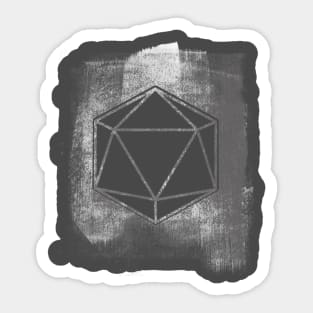 d20 Paint Sticker